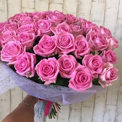 51 pink roses