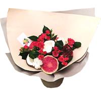 Fruit Bouquet with pomegranate