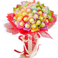 Fantastic bouquet of sweets