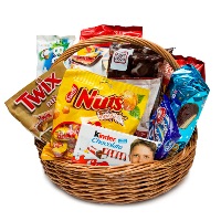 A basket of sweets